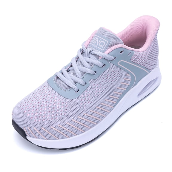 GYEICE Women's Wide Toe Box Shoes Walking Sneakers with Arch Support Slip-On Fashion Tennis Shoes for Swelling Bunion Plantar Fasciitis US 6-11