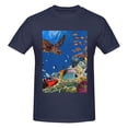 thumbnail image 4 of Bingfone Colorful Coral Reef Men'S Loose Fit Short-Sleeve Pocket T-Shirt, 4 of 7