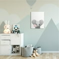 thumbnail image 5 of Stupell Industries Baby Elephant with Pink Bubble Gum Safari Animal Canvas Wall Art, 24 x 30, Design by Leah Straatsma, 5 of 5