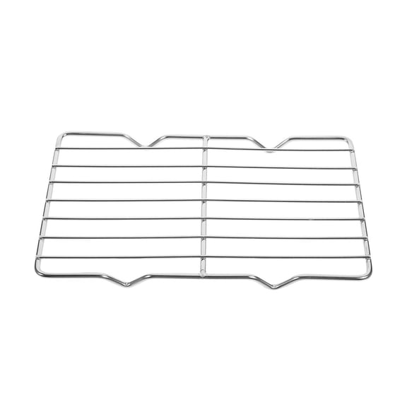 Worgeous Metal Bread Cooling and BBQ Grilling Rack with Oil Drip Tray, Baking and Grilling Rack, 29x21cm
