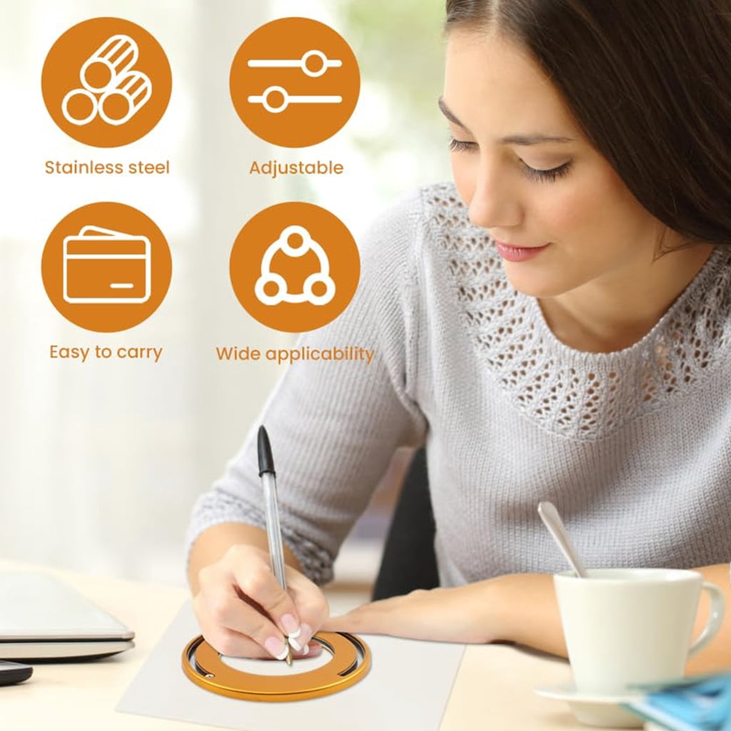 Professional Drafting Compasses Stainless Steel Circles Drawing Instrument With Smooth For Designers
