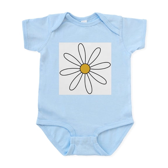 CafePress - Daisies Infant Bodysuit - Baby Light Bodysuit, Size Newborn - 24 Months