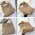 thumbnail image 7 of Kukuzhu Canvas Hobo Bag Tote Bag Women Large Stripe Shoulder Bag Chic Crossbody Bag, 7 of 7