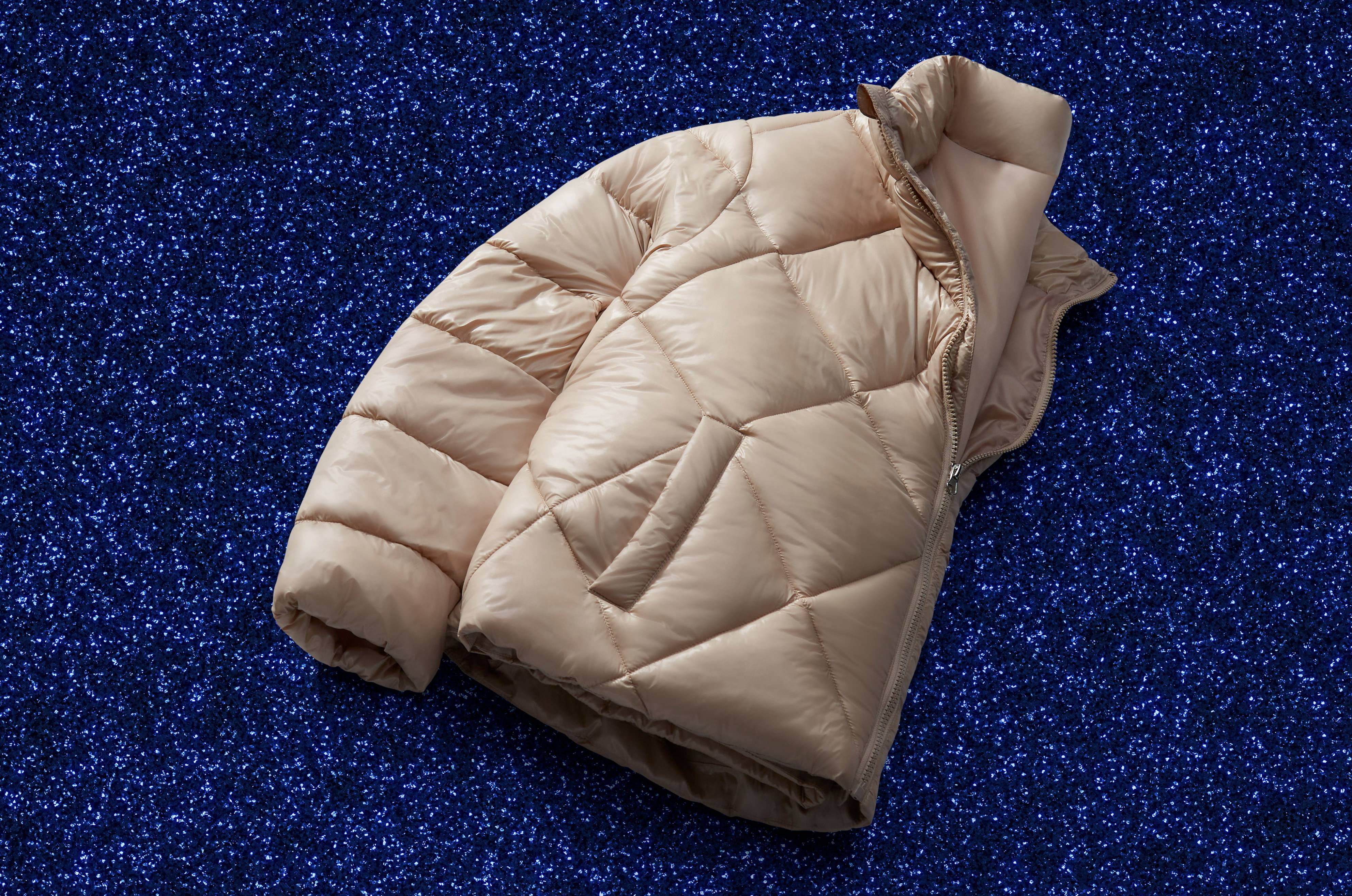 Time and Tru Women's Short Corduroy Puffer Jacket, Sizes XS-3X