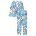thumbnail image 3 of Suhoaziia Sleepwear for Women Nightgown Skin Friendly Comfortable Pajama Lingerie Size 4XL,Easter Egg Hare Scoop Neck Full-length Clothing for Easter Gift, 3 of 4