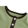 thumbnail image 5 of Bixock Toddler Clothings Boys Girls Cotton Loungewear Set Kids Sleepwear Set Print Long Sleeve Thick Knit All Season Girls Indoor Outfit, 5 of 6