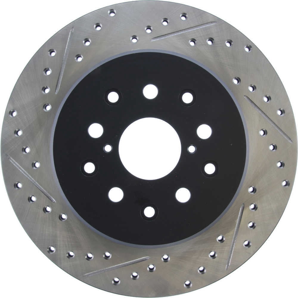 StopTech 5/93-98 Toyota Supra Right Rear Slotted & Drilled Rotor Fits select: 1994-1996 TOYOTA SUPRA SPORT ROOF, 1997 TOYOTA SUPRA SPORT ROOF LIMITED