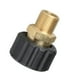 thumbnail image 1 of Adaptador de liberación rápida M22x 1,5 mm a conector de hidrolimpiadora G3 / 8M Cola Adaptador de lavado a presión, 1 of 8