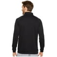 thumbnail image 4 of Nike 860477-010: Mens Fleece Long Sleeve Quarter Zip Black White Shirt (X-Large, Black/White), 4 of 4