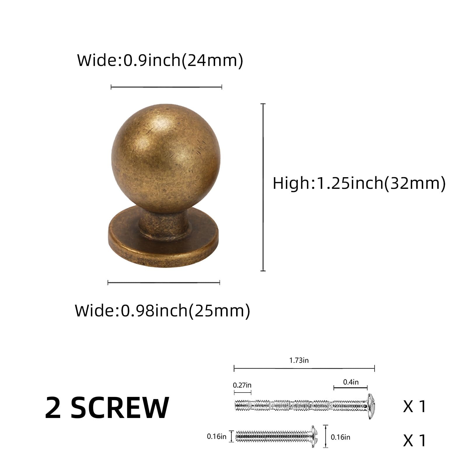 10 Pack Antique Brass Kitchen Cabinet Knobs Vintage Drawer Knobs Aged Bronze Kitchen Cabinet Hardware Zinc Alloy Handles Drawer Knobs Dresser Handles