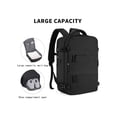 thumbnail image 3 of Men's travel backpack, airline approved men's 15.6-inch waterproof laptop backpack, outdoor sports camping backpack with shoe boxTravel BagholidayLugg, 3 of 5