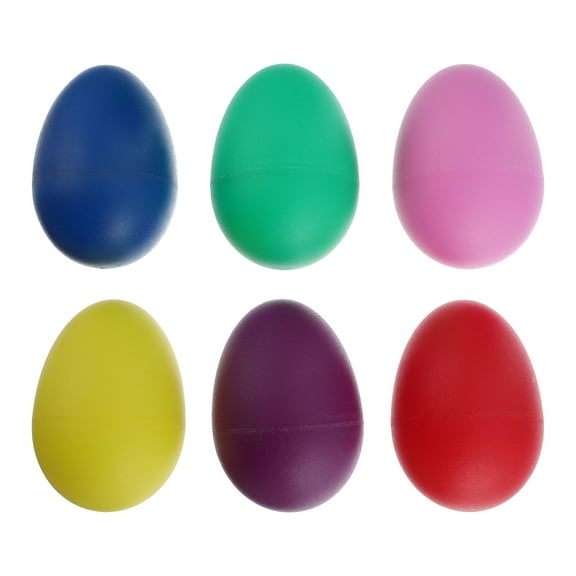 GAXIRE 15pcs Egg Shakers Percussion Instruments Safe Material for Music Learning Birthdays and Easter