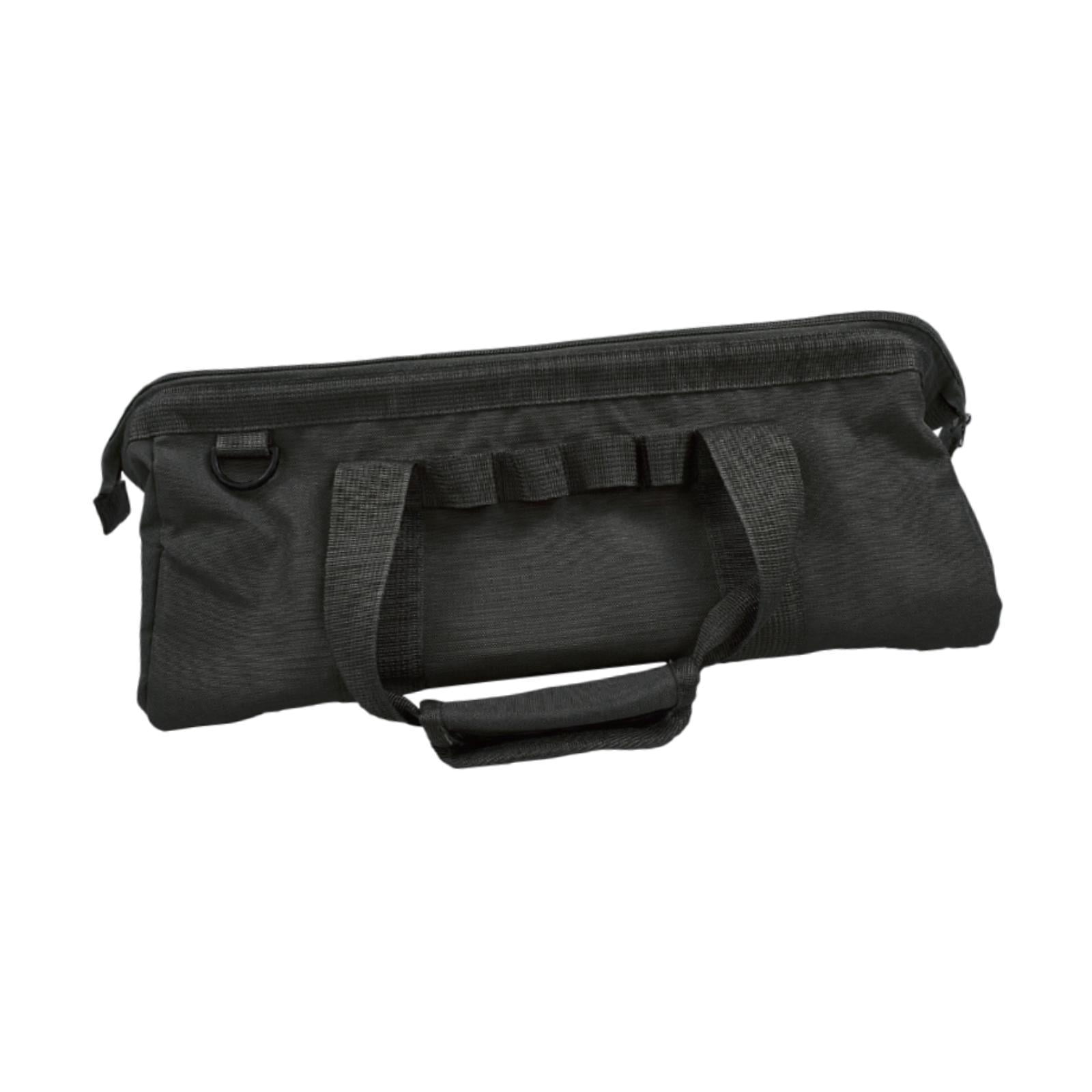 colaxi Tent Stakes Storage Bag Portable Camping Nail Bag for Outdoor Picnic Camping Black
