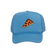 thumbnail image 1 of Adult Men's Pepperoni Pizza Slice Rope Foam Trucker Hat, Sky, 1 of 2