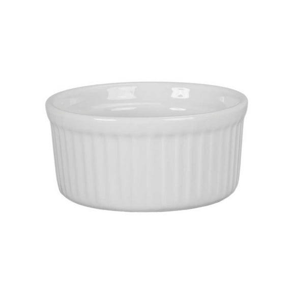 Bia Cordon Bleu 900012 4.5 oz White Porcelain Ramekin,