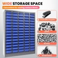 thumbnail image 2 of 75 Drawers Bolt and Nut Tool Storage Cabinet with Shelves & Labels, Tool Organizer Bolt Bins Organizer, Blue, 34.5lbs, Nut and Bolt Organizer for Auto Repair Shop, Factory, 2 of 7