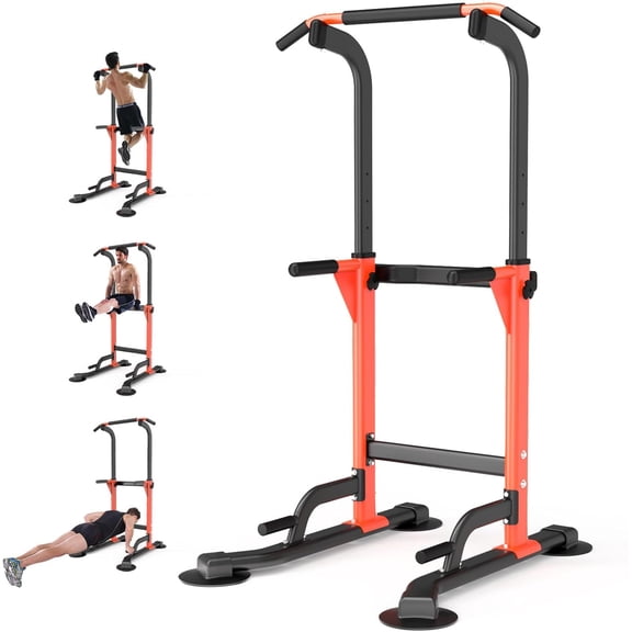 Dip Station - Home Gym Strength Training Pull-Ups Dip-Ups 330Lbs