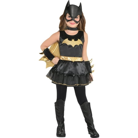 DC Comics: The New 52 Batgirl Costume for Toddler Girls, Size 3-4T, With