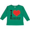 thumbnail image 3 of Inktastic I Love Mommy Heart Boys or Girls Long Sleeve Toddler T-Shirt, 3 of 5