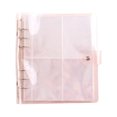 thumbnail image 1 of Cateissary Álbum de fotos transparente reutilizable portafotos de bebé compartimentos Rectangular portátil coleccionar libro tarjeta personalizada Artesanía Rosado 5 pulgadas Cateissary HA073852-04, 1 of 6