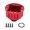 Red, variant on Yihuala Remote Control Car Front Rear Differential Case Alloy Diff Gear for Acceleration and Stability in Various Terrain