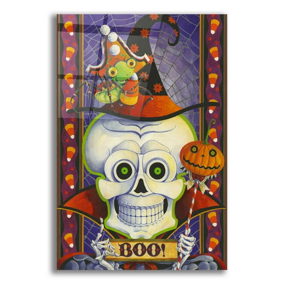 Epic Art 'Boo!' by David Galchutt, Acrylic Glass Wall Art, 12"x16"