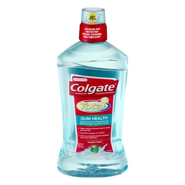 Colgate Total Gum Health Alcohol Free Mouthwash Antibacterial Formula (Pack of 12)
