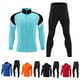 thumbnail image 2 of Chándal de fútbol para hombre, pantalones de fútbol, camisetas para correr, ropa de manga larga, uniformes de entrenamiento para equipo, talla grande 6XL, 2 of 5