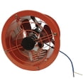 thumbnail image 6 of 10" Cylinder Pipe Fan Industrial Wall-mounted Exhaust Fan Duct Ventilator 220V, 6 of 15