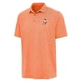thumbnail image 2 of Men's Antigua Heather Orange Clemson Standing Tiger Golf Par 3 Polo, 2 of 3