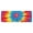 Colorful Rainbow Tie, variant on Colorful Galaxy Pattern Kitchen Rug Mat,Kitchen Runner Rugs Non Skid Washable,Decorative Kitchen Floor Mats for Kitchen,Sink,Laundry,17"x47.2"