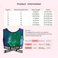 thumbnail image 6 of dPois Kids Girls Sparkle Sequin Hip Hop Dance Top Vest Crisscross Back Sleeveless Metallic Jazz Tank Silver 8, 6 of 6