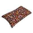thumbnail image 3 of Kll 70s Groovy Hippie Retro Pillow Covers Envelope Closure,Super Soft And Cozy Fuzzy Fleece Pillow Case Cover 20"X30", 3 of 8
