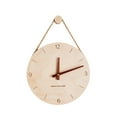 thumbnail image 1 of Reloj de pared de madera de 12 pulgadas, silencioso, decorativo, sin tictac. Estilo 5, 1 of 7