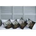 thumbnail image 6 of Ambesonne Vintage Throw Pillow Cover 4 Pack, Clock Surrealist, 16", Grey, 6 of 6