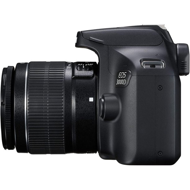 Canon EOS Rebel 3000D/T100 Digital SLR Camera with 18-55mm Lens Kit + Pixi  AdvancedAccessory Bundle - image 5 of 6