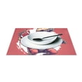 thumbnail image 3 of Dinosaur Baseball 12×18 inch Placemats Heat Resistant Washable Foldable Rectangular Placemats Set Decoration Indoor Outdoor for Kitchen Dining Table 1PC, 3 of 8