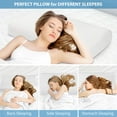 Power of Nature Memory Foam Pillow Orthopedic Sleeping Pillow Contour