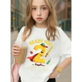 thumbnail image 1 of Boy's/Girls "Superhero Theme Cotton Graphic Tees, Back To School Clothes Girls, Summer Tops With Cartoon Design, Gift For First Day of School, Fun, Playful, Kid-Friendly Fashion" Kids Cloth, 1 of 6