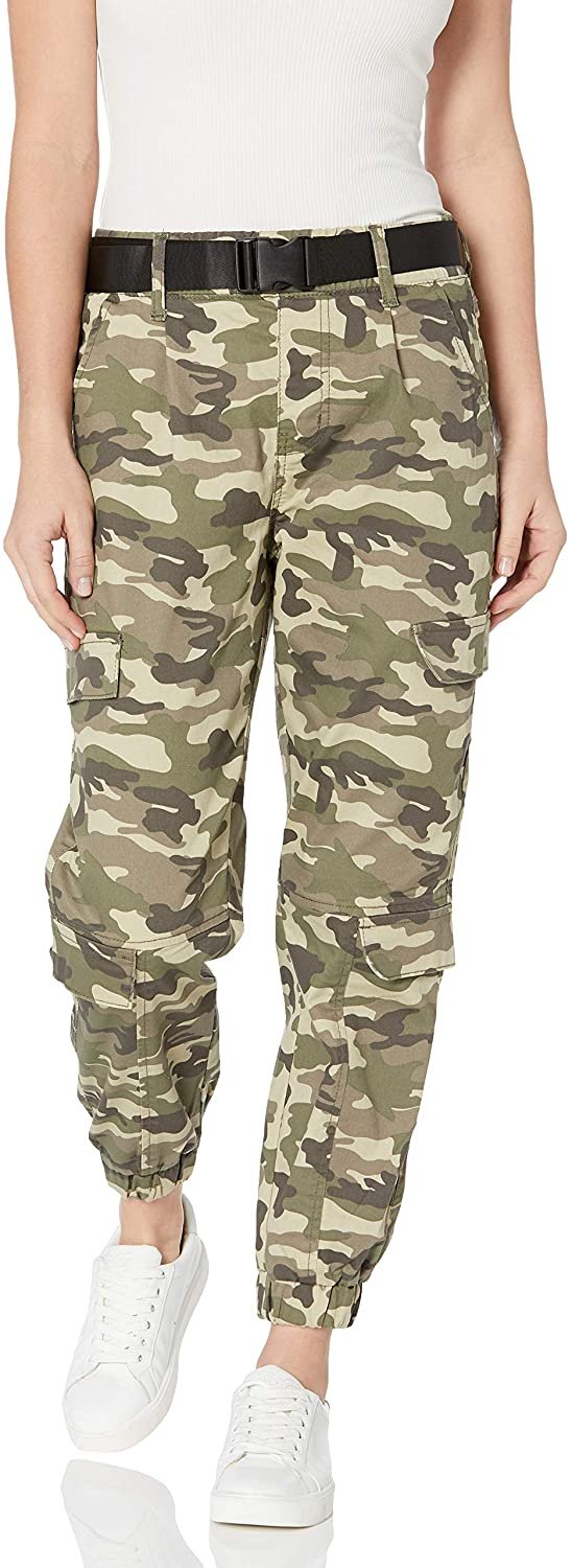 YDX Women's Twill Stretchy Jogger Pants 