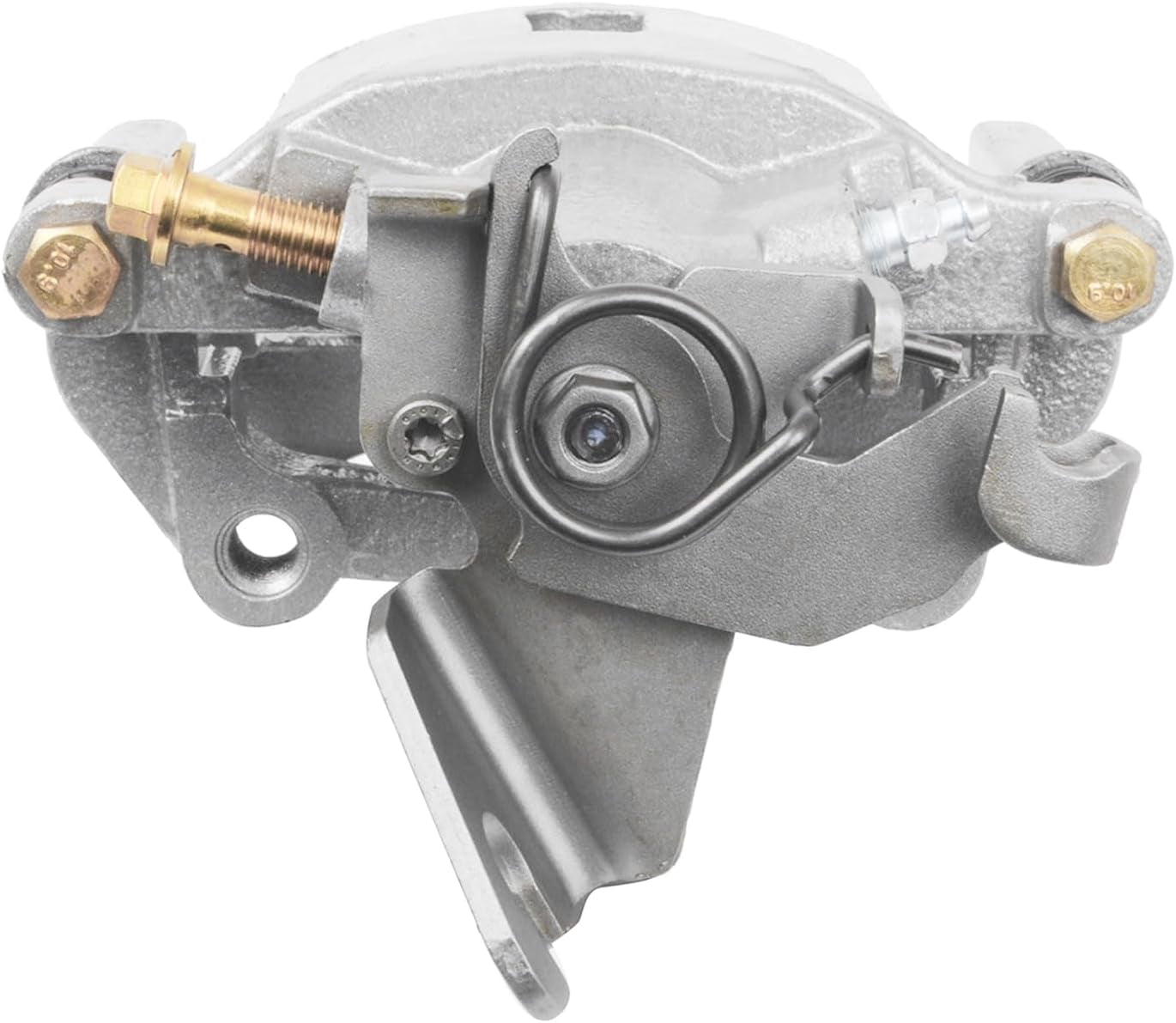 Detroit Axle - Rear Right Brake Caliper for Ford 2005-2014 Mustang, Passenger Side Disc Brake Caliper with Bracket 2006 2007 2008 2009 2010 2011 2012 2013 Replacement