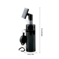 thumbnail image 2 of Popular! Golf Club Cleaner Brush, Golf Water Brush With Spray Bottle Holds 5 Ounces Of Water, Golf Club Cleaning Kit - With Cover & Retractable Clip, 2 of 2