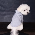 thumbnail image 1 of Ropa para perros de color sólido de otoño e invierno, ropa cálida con forro polar para mascotas, ropa polar para perros grandes, 1 of 6