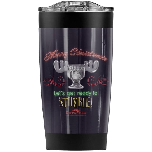 Christmas Vacation/Ready To Stumble Stainless Steel Tumbler 20 oz Coffee Travel Mug/Cup, Vacuum Insulated & Double Wall with Leakproof Sliding Lid | Great for Hot Drinks and Cold Beverages