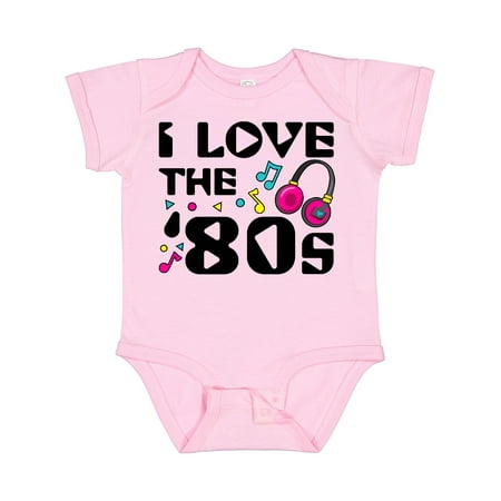 

Inktastic I Love the 80s-musical Notes Gift Baby Boy or Baby Girl Bodysuit