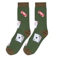 thumbnail image 6 of Crazy Socks, Funny Socks, Mens Womens, Graphic, Poker, Graphic Print Crew, Large, 6 of 6