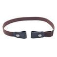 thumbnail image 2 of SPRING PARK Women Men Adjustable Faux Leather Belt Strap Casual All-match Jeans Belt, 2 of 8