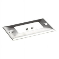 Single Gang Stainless Steel GFCI Cover Plate