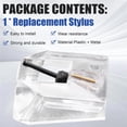 thumbnail image 3 of Replacement Stylus Replace Stylus ATXP5 Turntable LP Vinyl Record Phonograph Transparent ATXP7, 3 of 7