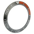 thumbnail image 3 of Watch Bezel Insert 41.5mm Ceramic Watch Bezel Ring Repair Replacement Accessory for Watchmaker Black Base and Orange, 3 of 9